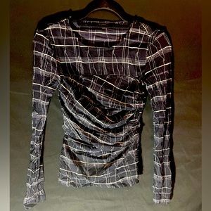 Lovely Black & White Blouse